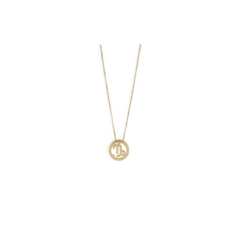 Bliss - Collana Capricorno - Oro Giallo 9Kt - Diamante