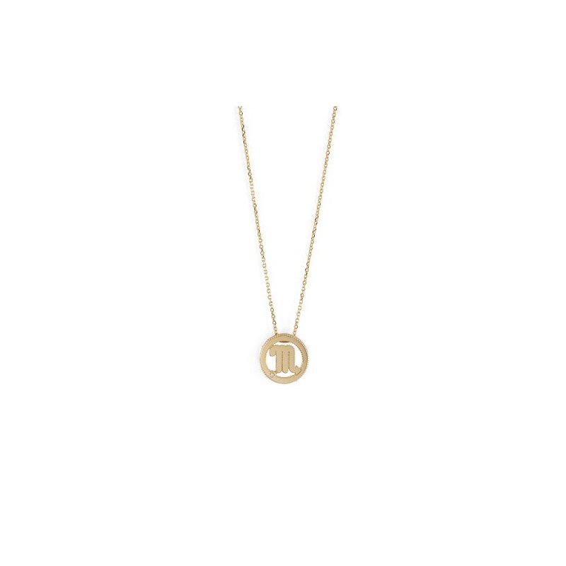 Bliss - Collana Scorpione - Oro Giallo 9Kt - Diamante