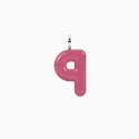 Kidult - Ciondolo Lettera P - Acciaio Smaltato Rosa