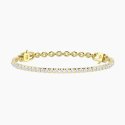 Kidult - Bracciale Tennis Milleluci - Acciaio Dorato - Cristalli