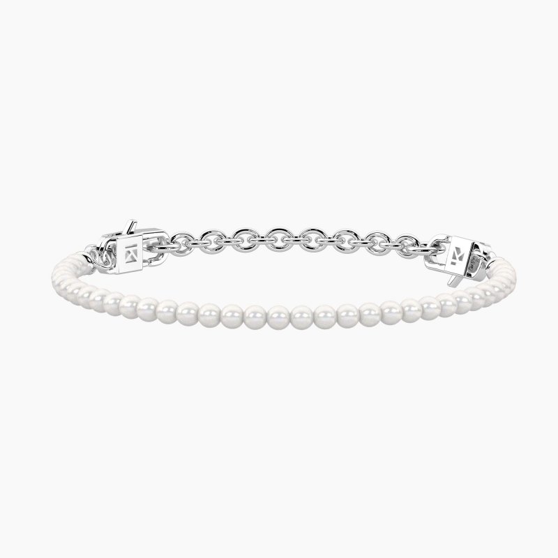 Kidult - Bracciale Señorita - Perle Conchiglia - Acciaio