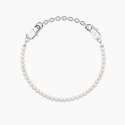 Kidult - Bracciale Señorita - Perle Conchiglia - Acciaio