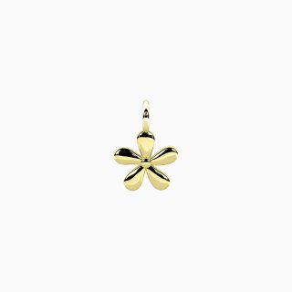 Kidult - Ciondolo Fiore - Acciaio Dorato - Pvd Giallo