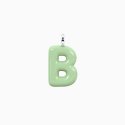 Kidult - Ciondolo Lettera 'B' - Acciaio Smaltato Verde