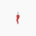 Kidult - Ciondolo Cornetto Rosso - Acciaio Smaltato