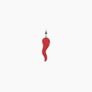 Kidult - Ciondolo Cornetto Rosso - Acciaio Smaltato