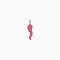 Kidult - Ciondolo Cornetto Rosa - Acciaio Smaltato