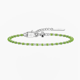 Kidult - Bracciale Verde Pop Corn - Acciaio E Smalto