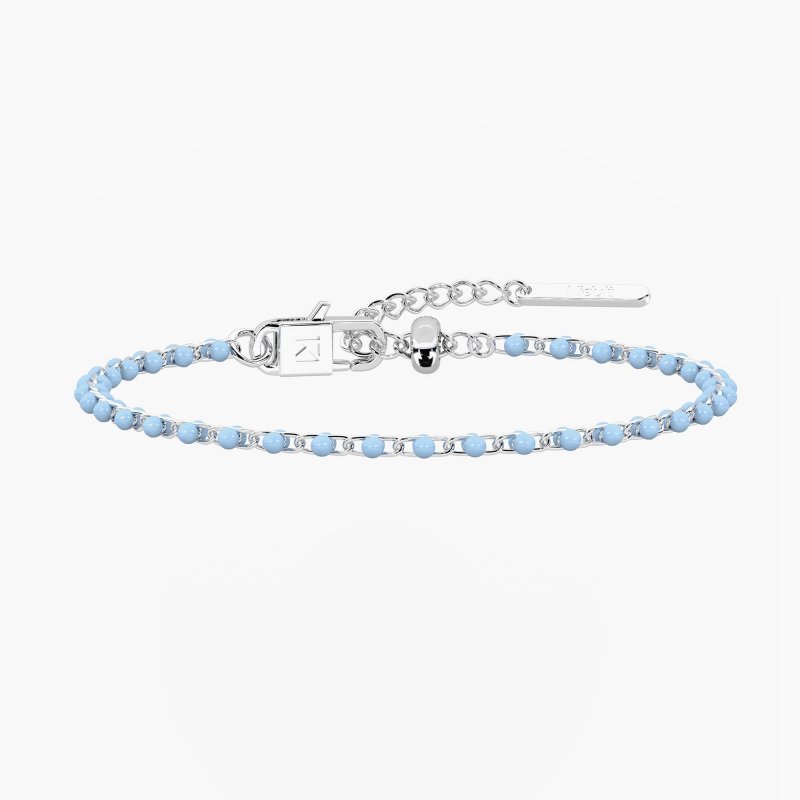 Kidult - Bracciale Componibile - Azzurro - Acciaio