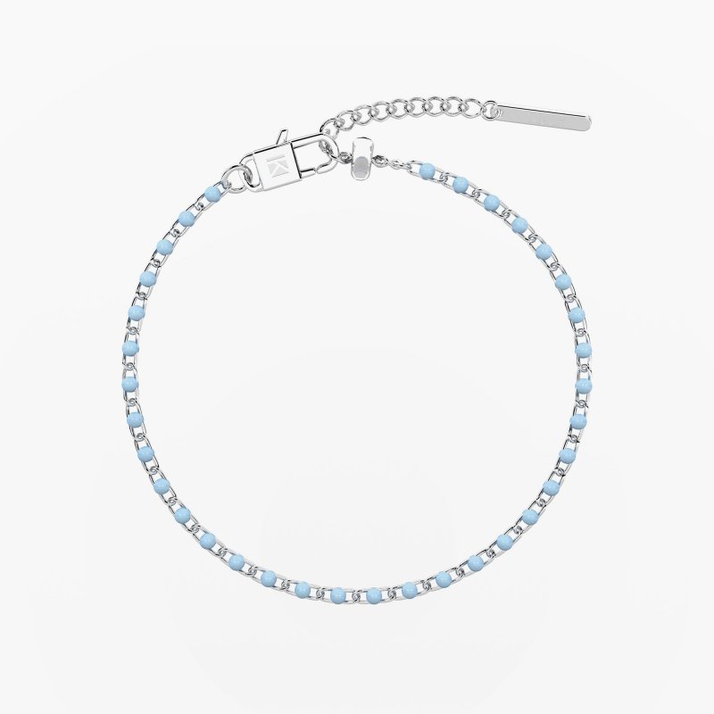 Kidult - Bracciale Componibile - Azzurro - Acciaio