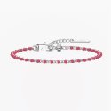 Kidult - Bracciale Rosa Pop Corn - Acciaio E Smalto