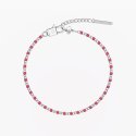 Kidult - Bracciale Rosa Pop Corn - Acciaio E Smalto