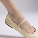 Kidult - Cavigliera Alba - Acciaio - Catena Diamantata