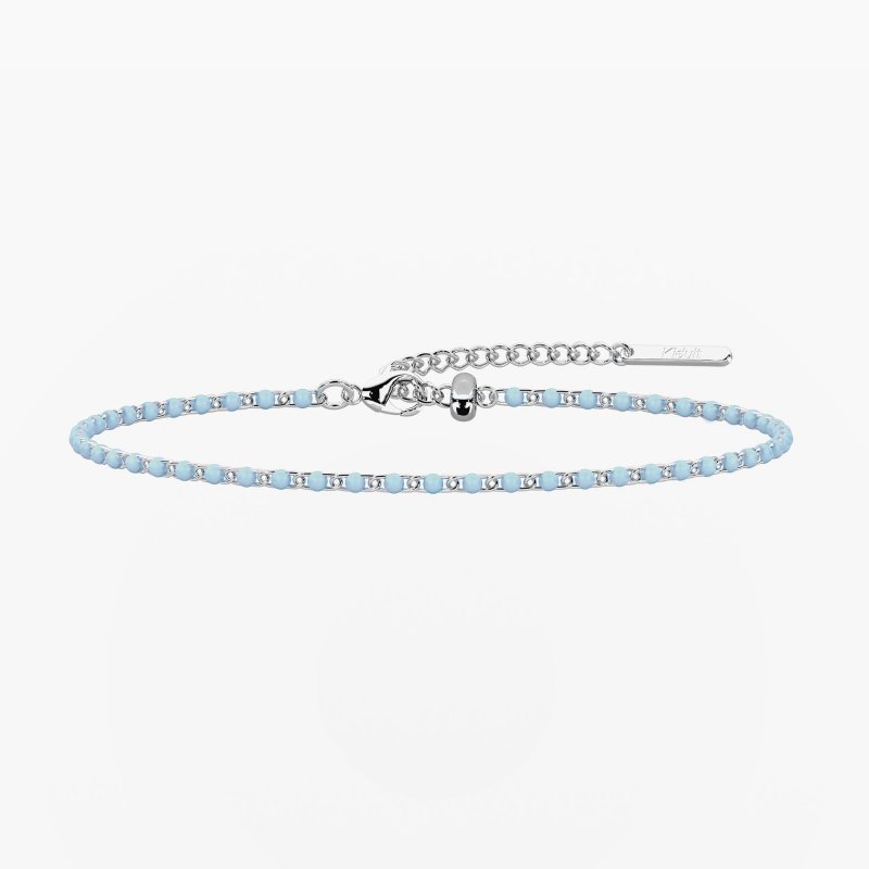 Kidult - Cavigliera Azzurra - Acciaio - Smalto