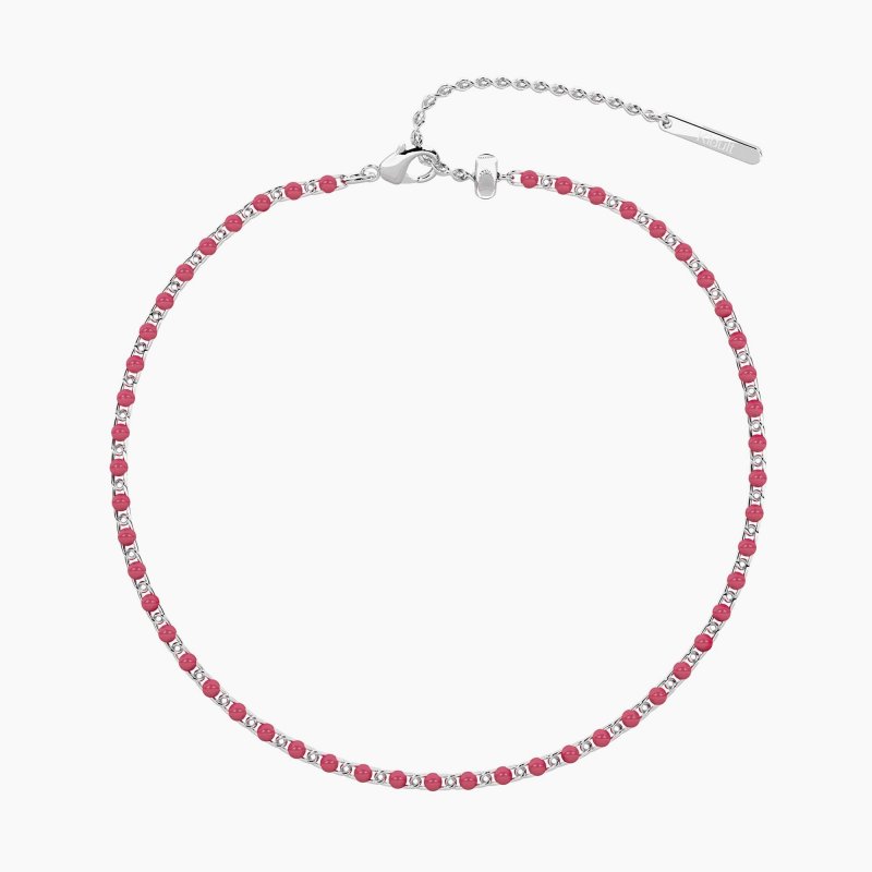Kidult - Cavigliera Rosa Pop Corn - Acciaio E Smalto