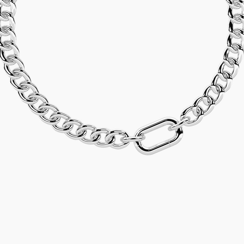 Kidult - Bracciale Maglia Allungata - Acciaio Pvd Giallo
