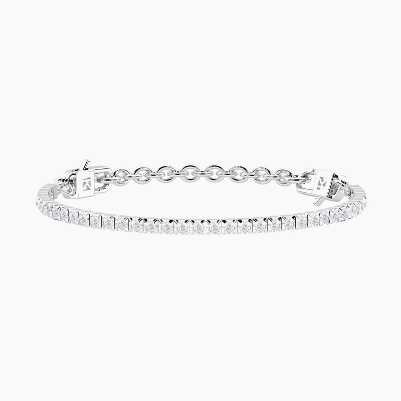 Kidult - Bracciale Tennis Milleluci - Acciaio - Cristalli