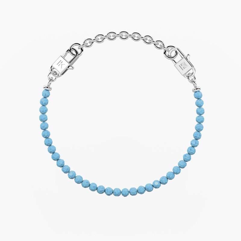 Kidult - Bracciale Señorita - Zirconi Acquamarina - Acciaio