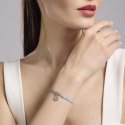 Kidult - Bracciale Señorita - Zirconi Acquamarina - Acciaio
