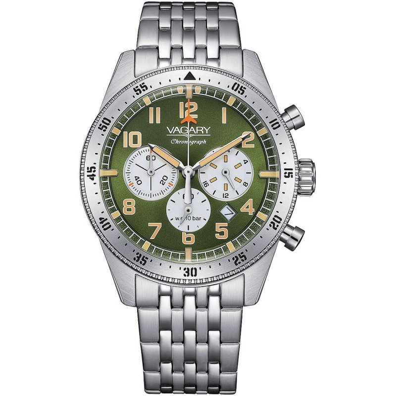 Orologio Cronografo Uomo Vagary By Citizen Flyboy - Iv2-117-41 Iv2-117-41