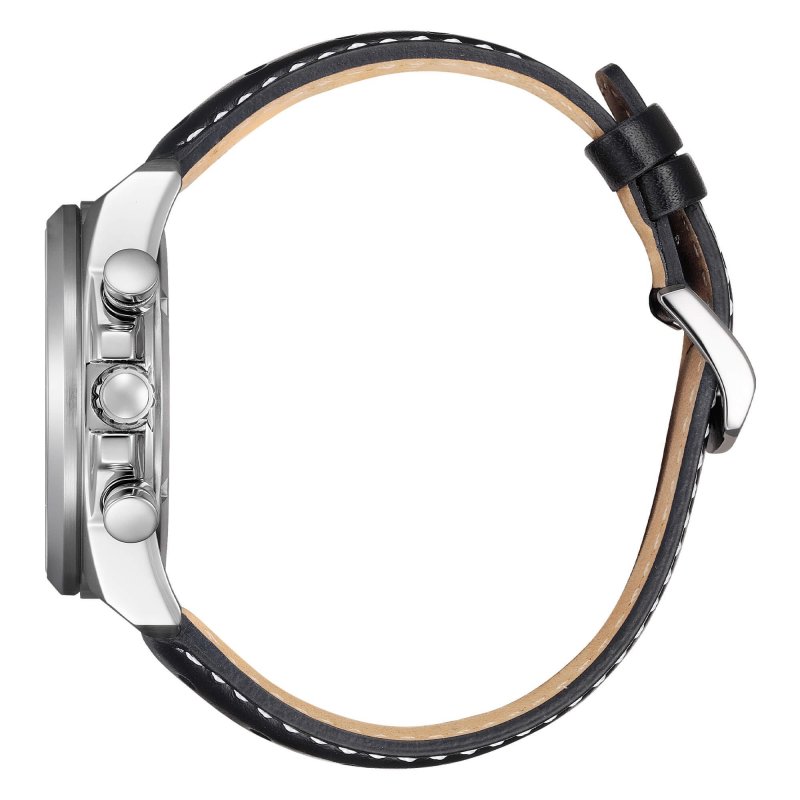 Citizen Racing Crono - Acciaio - Pelle - Wr 10 Bar
