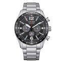 Citizen - Aviator Crono - Acciaio - Quadrante Nero