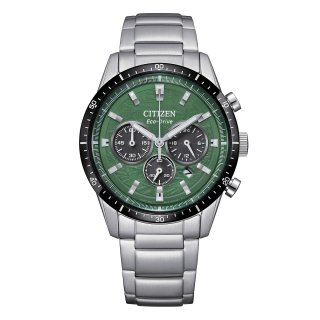 Citizen - T9 Crono - Quadrante Verde - Acciaio