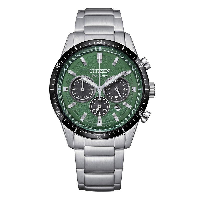 Citizen - T9 Crono - Quadrante Verde - Acciaio