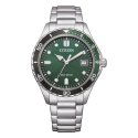 Citizen Marine Unisex - Quadrante Verde - Acciaio