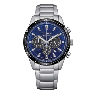 Citizen - T9 Crono - Acciaio - Quadrante Blu