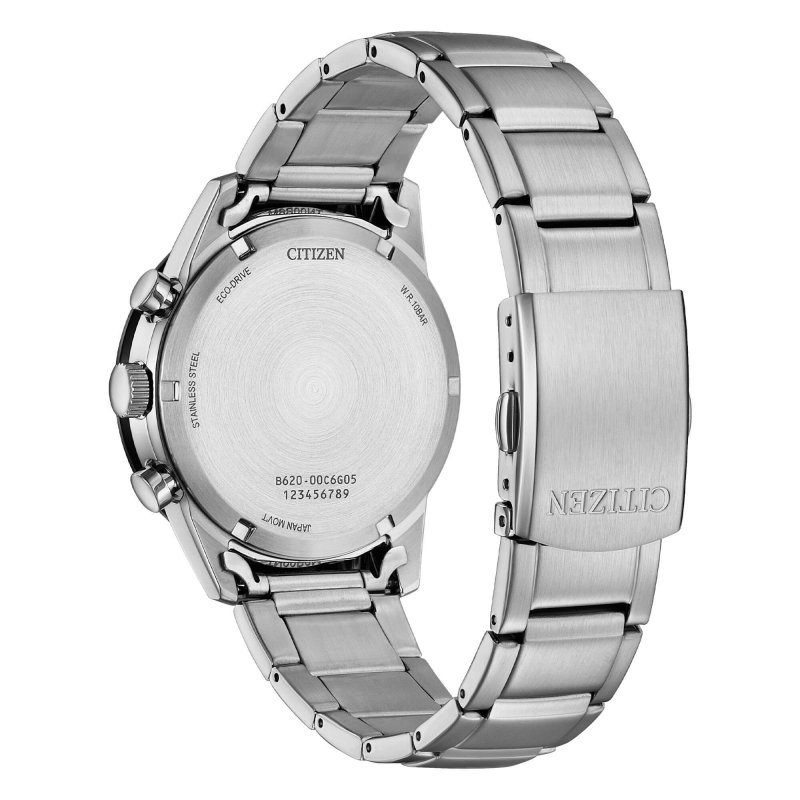 Citizen - T9 Crono - Acciaio - Quadrante Blu