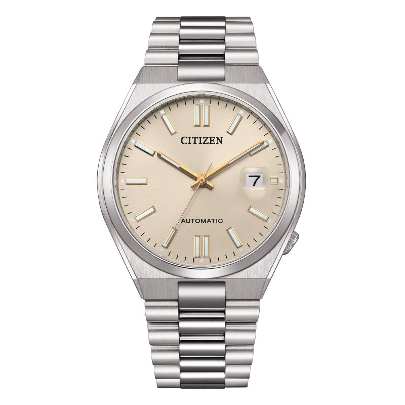 Citizen Tsuyosa - Orologio Meccanico - Beige - Acciaio