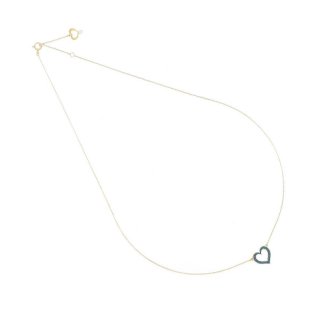 Maman Et Sophie - Girocollo Cuore - Oro 18Kt - Polvere Blu