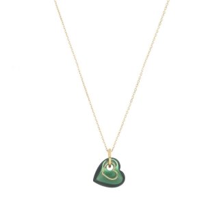 Maman Et Sophie - Girocollo Battito - Oro 18Kt - Quarzo Verde