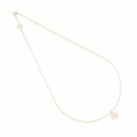 Maman Et Sophie - Girocollo Battito Cuore Rosa 18Kt