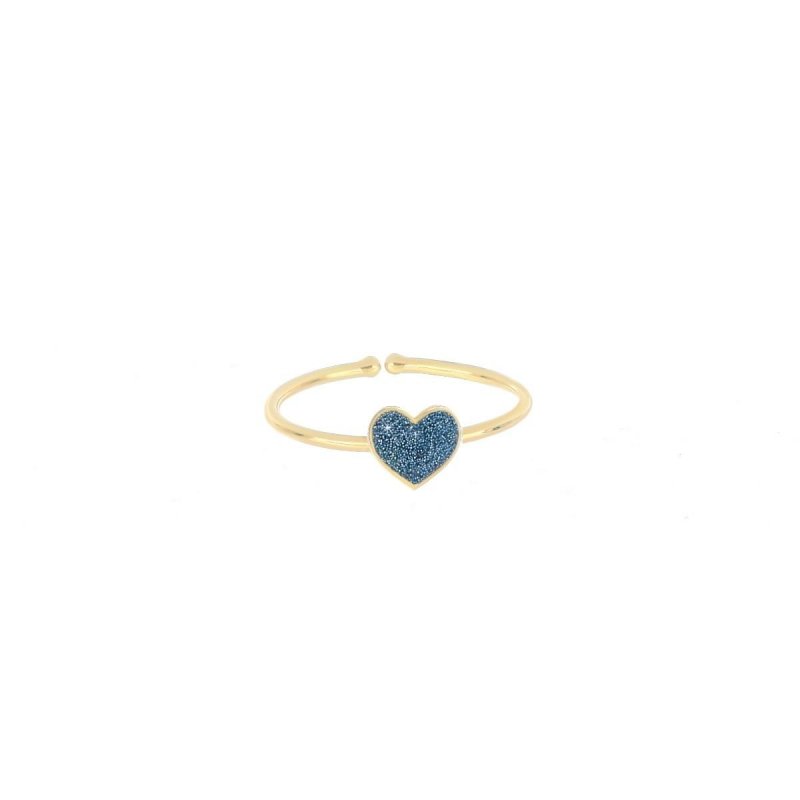 Maman Et Sophie - Anello Cuore - Oro Giallo 18Kt