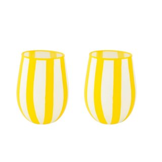 Easy Life - Set Bicchieri Acqua 500Ml - Vetro - Twist & Match