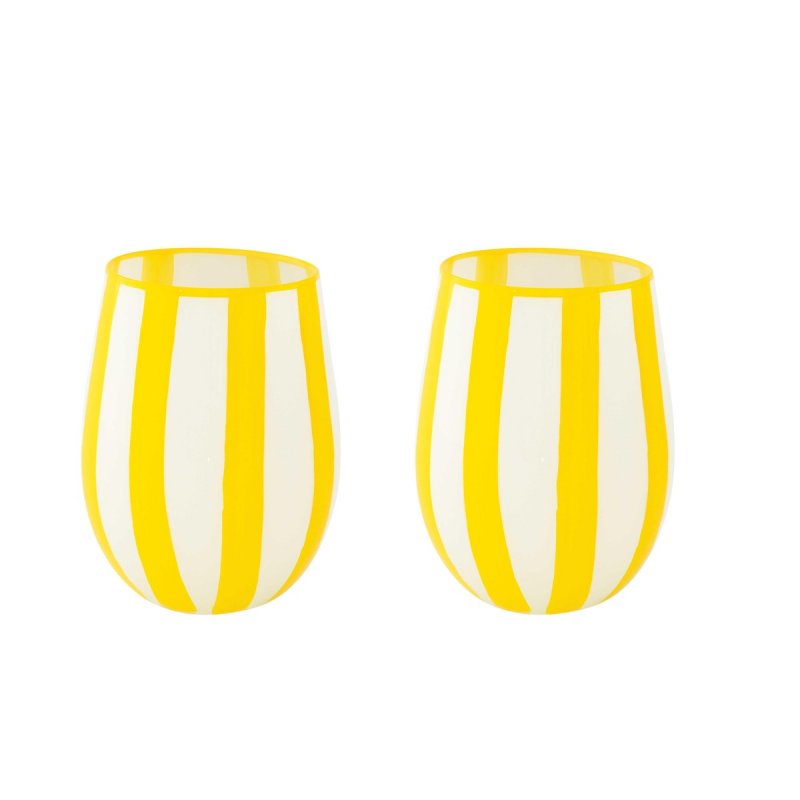 Easy Life - Set Bicchieri Acqua 500Ml - Vetro - Twist & Match