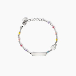 Mabina - Bracciale Angel-Tag - Argento - Smalto