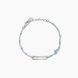 Mabina - Bracciale Delfino - Argento - Personalizzabile