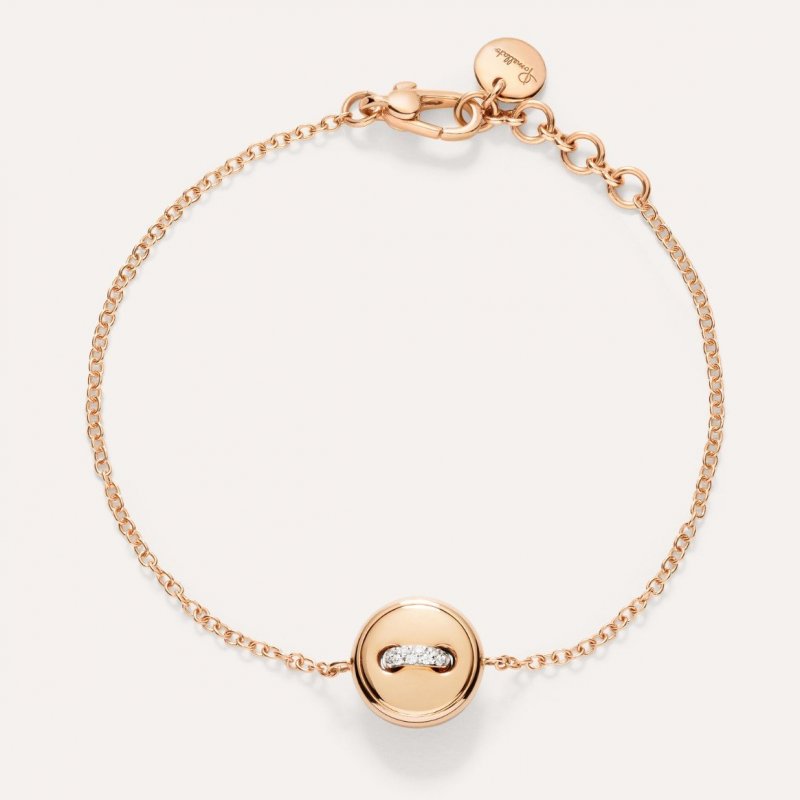 Pomellato - Bracciale Reversibile Pom Pom Dot - Oro Rosa
