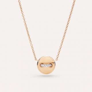 Pomellato - Collana Reversibile - Oro Rosa - Diamanti