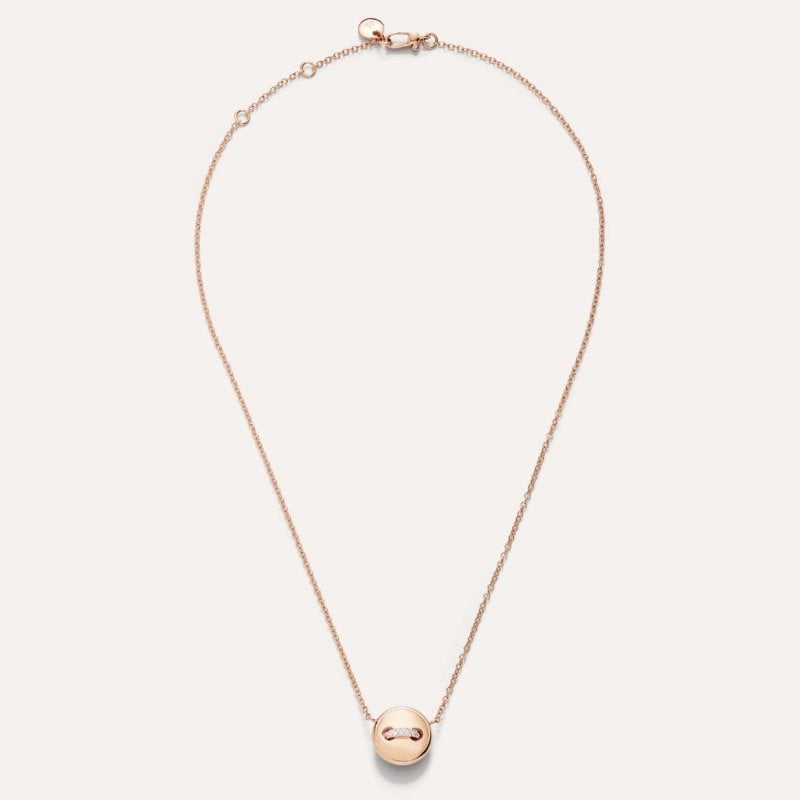 Pomellato - Collana Reversibile - Oro Rosa - Diamanti
