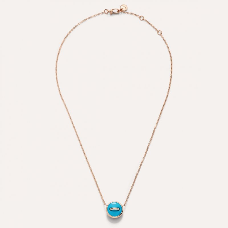 Pomellato - Collana Reversibile - Oro Rosa - Diamanti