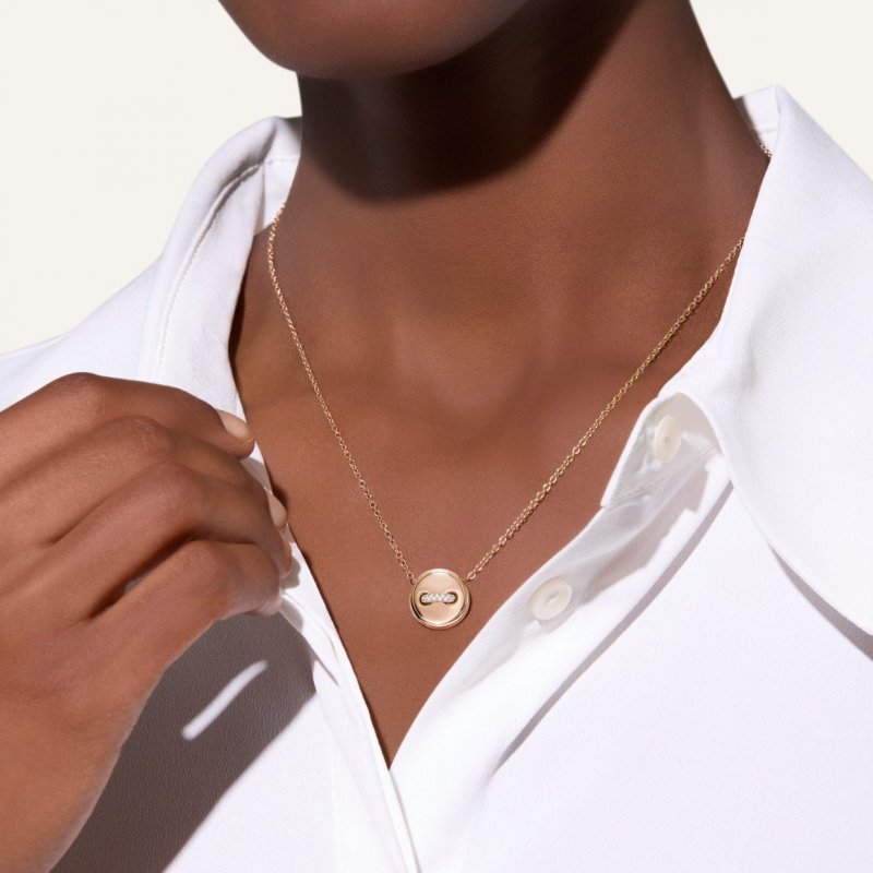 Pomellato - Collana Reversibile - Oro Rosa - Diamanti