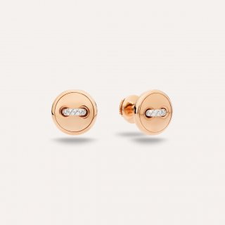 Pomellato - Orecchini Pom Pom Dot - Oro Rosa 18Kt