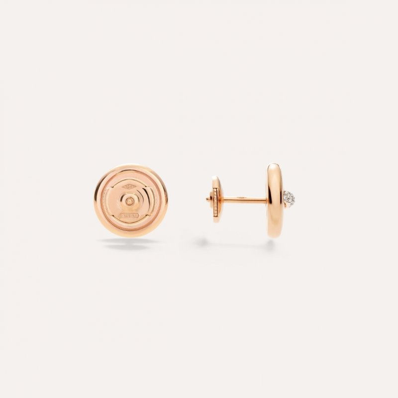 Pomellato - Orecchini Pom Pom Dot - Oro Rosa 18Kt
