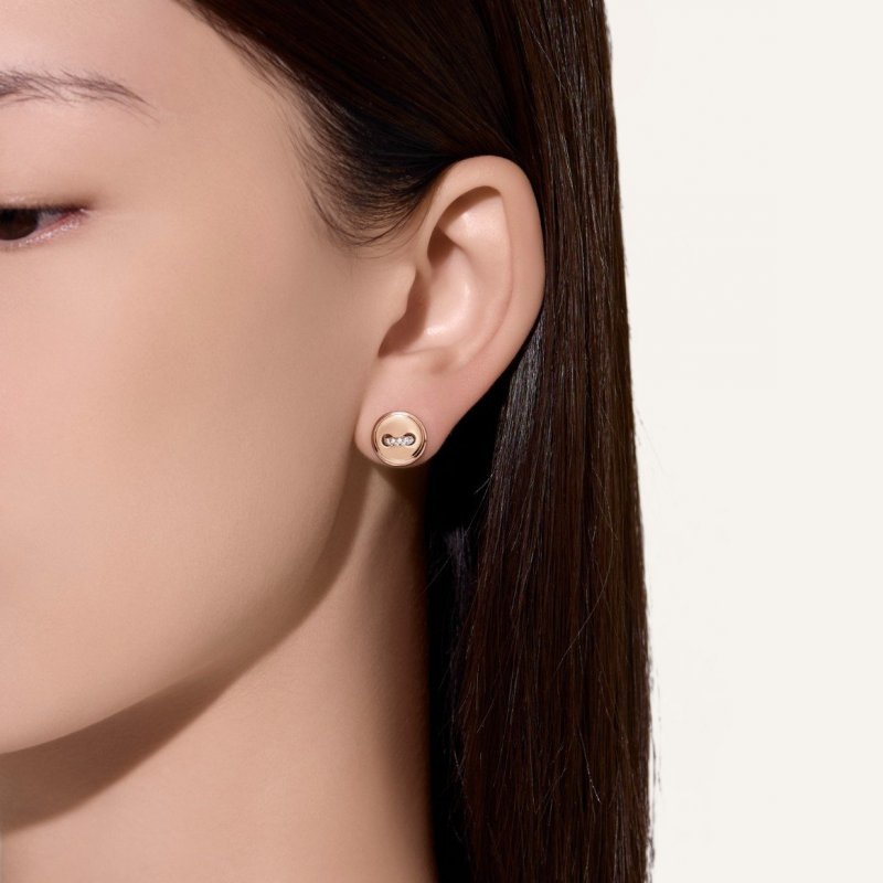 Pomellato - Orecchini Pom Pom Dot - Oro Rosa 18Kt