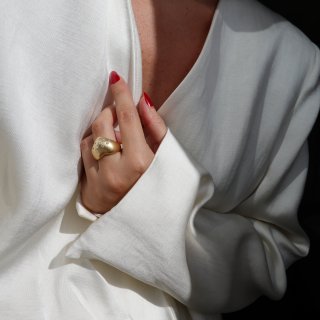 Lucedeimieiocchi - Anello Cecilia - Argento 925 Dorato