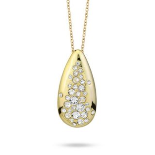 Boccadamo - Collana Oro Giallo - Pendente Grande Cristalli